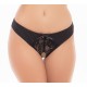 Culotte ouverte noir - REN1157-BLK