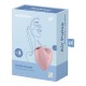 Stimulateur de clitoris USB en forme de cœur Cuttie Heart Satisfyer - CC597796