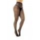 Collant résille sexy noire - MAL1107BLK