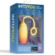 INTOYOU APP SERIES OEUF VIBRANT SILICONE JAUNE/ORANGE