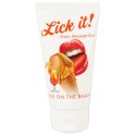 Lubrifiant et gel de massage végétalien comestible sex on the beach goût fruité 50ml - R629510