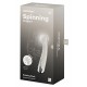 Vibromasseur point G tête rotative blanc USB Spinning g-spot 1 Satisfyer - CC597857