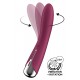 Vibromasseur USB tête rotative point G rouge Spinning Vibe 1 Satisfyer - CC597855