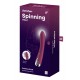 Vibromasseur USB tête rotative point G rouge Spinning Vibe 1 Satisfyer - CC597855