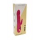 TWIST 2 Rose, Vibromasseur Rabbit va-et-vient USB en silicone médical, doté de 18 modes de stimulation - BQ587PNK