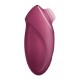 Vibromasseur à poser, stimulateur clitoridien rouge Tap Climax 1 Satisfyer - CC597858