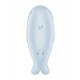 Stimulateur de clitoris vibration et air pulsé USB bleu Seal You Soon Satisfyer - CC597851