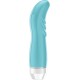 Vibromasseur avec strie turquoise point G multivitesse - LOV005TUR