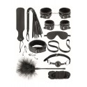 Coffret BDSM 10 produits en cuir vegan Fetish tentation - CC520182001020